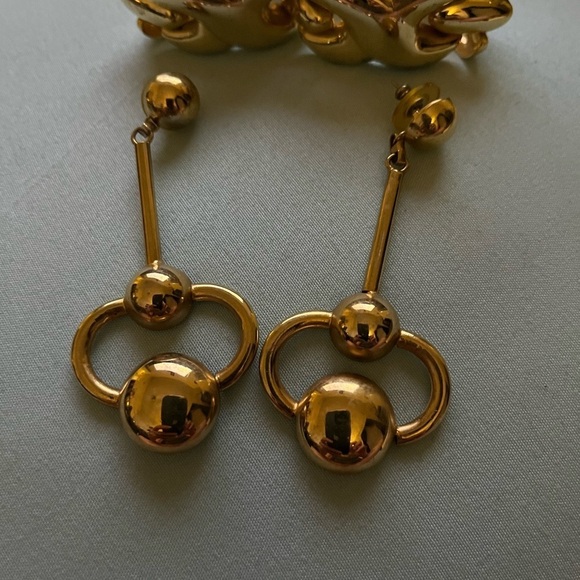 COSTUME JEWELRY~VINTAGE BUNDLE~BRACELET~EARRINGS ~ - Picture 3 of 5